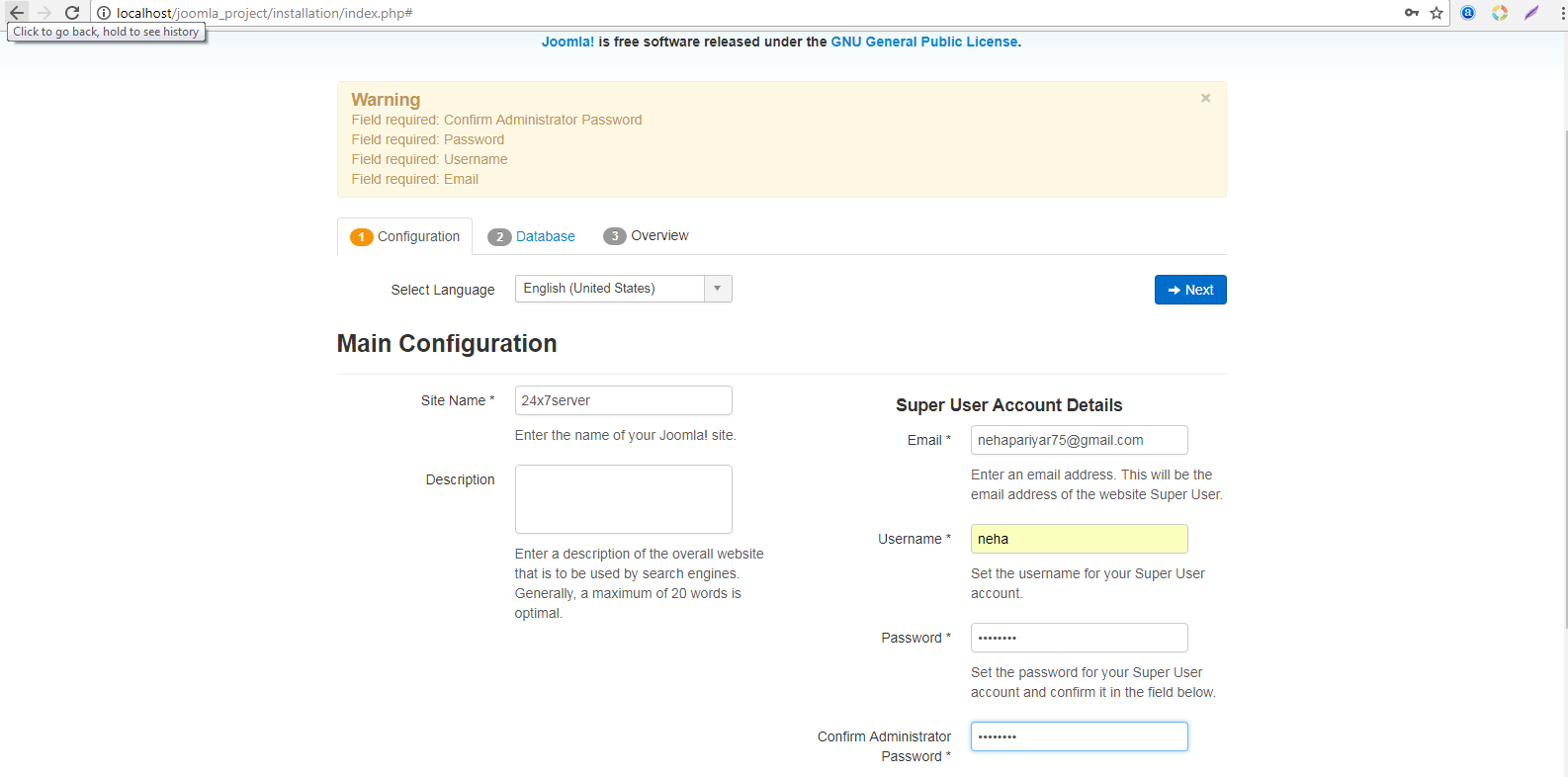 Steps To Install Joomla 3 8 3 On Localhost Using Xampp